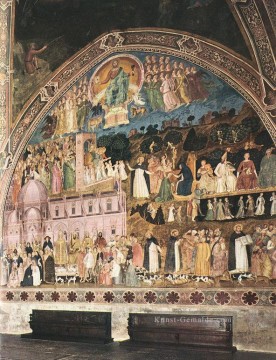  f - Fresken an der rechten Wand Quattrocento Maler Andrea da Firenze